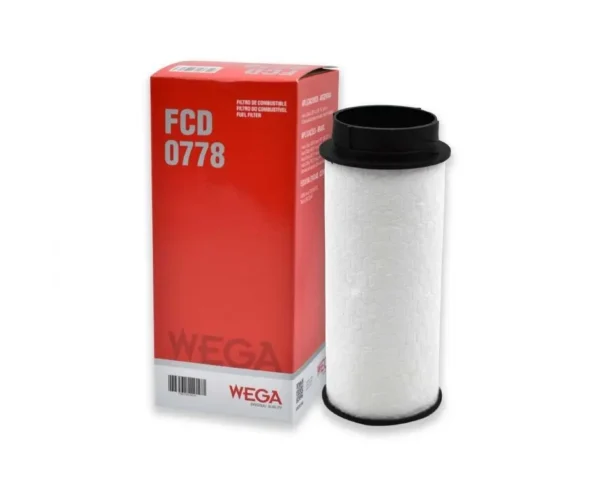 Filtro de combustível de algodão Wega - FCD0778