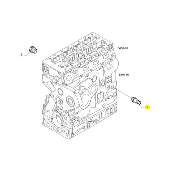 INTERRUPTOR DE PRESSAO DO OLEO IVECO DAILY 35S14 - Imagem 6