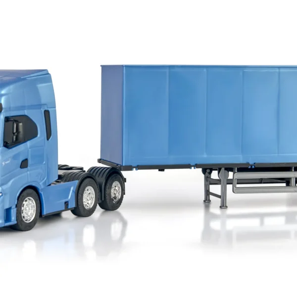 CAMINHÃO IVECO BRINQUEDO MINIATURA BAÚ  S-WAY - CONTROLE REMOTO 698 - Imagem 4